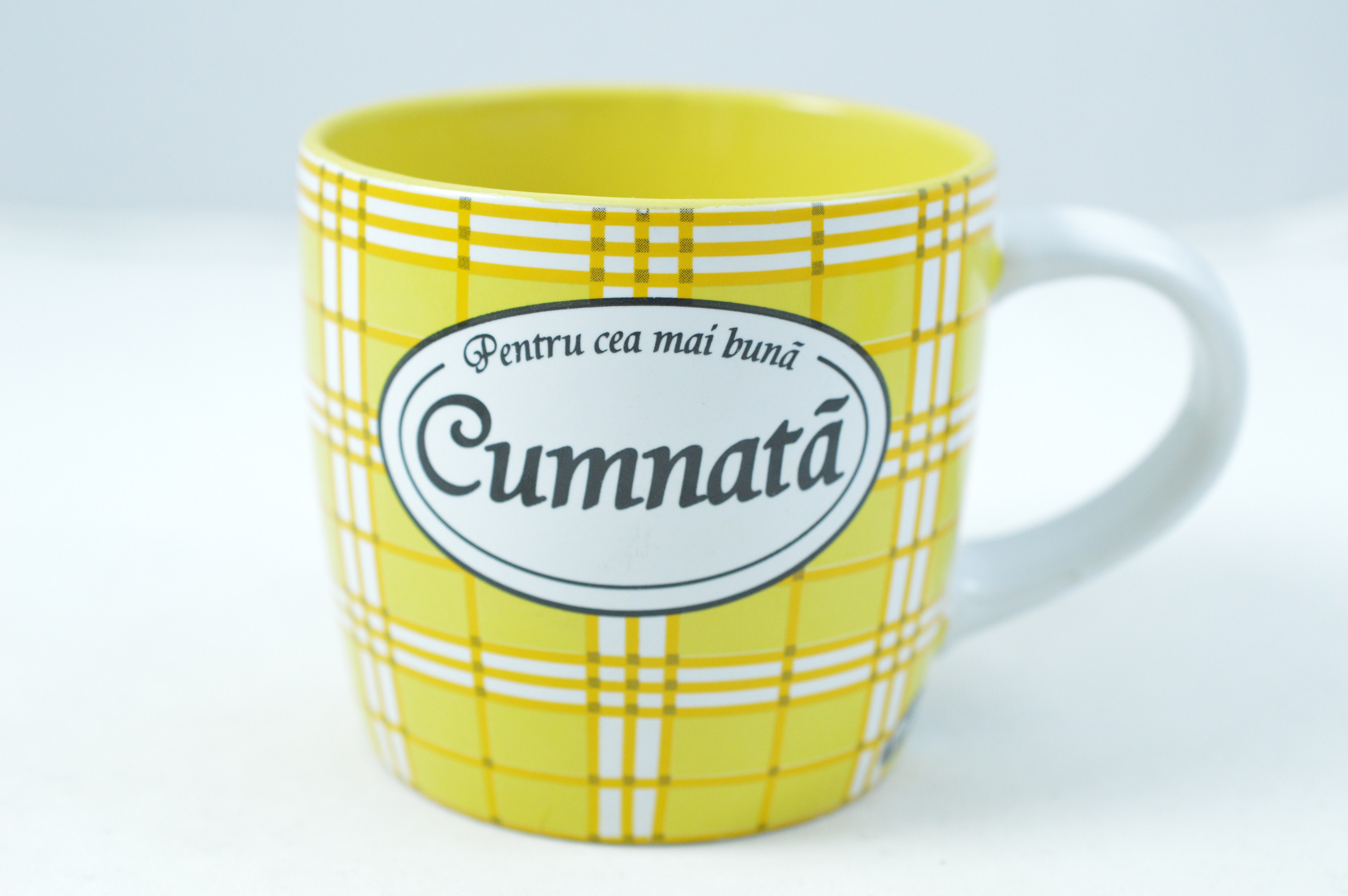 Cana cu dedicatie - Pentru cea mai buna cumnata Cana cu dedicatie - Pentru cea mai buna cumnata