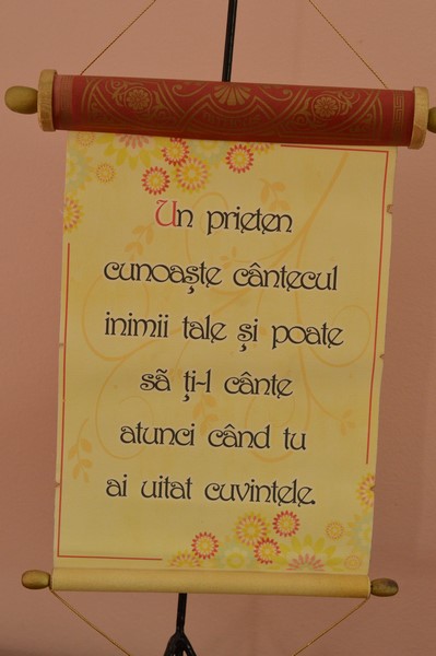 Pergament antic-Un prieten Pergament antic-Un prieten