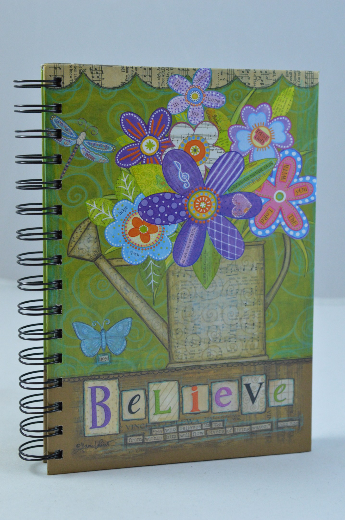 Jurnal crestin cu spirala - Believe( Amazing grace) Jurnal crestin cu spirala - Believe( Amazing grace)