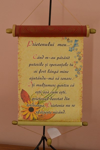 Pergament antic-Prietenului meu Pergament antic-Prietenului meu