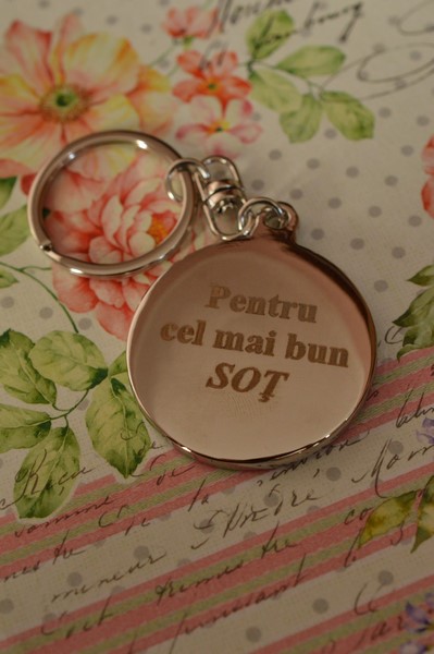 Breloc metalic - Pentru cel mai bun sot! Breloc metalic - Pentru cel mai bun sot!