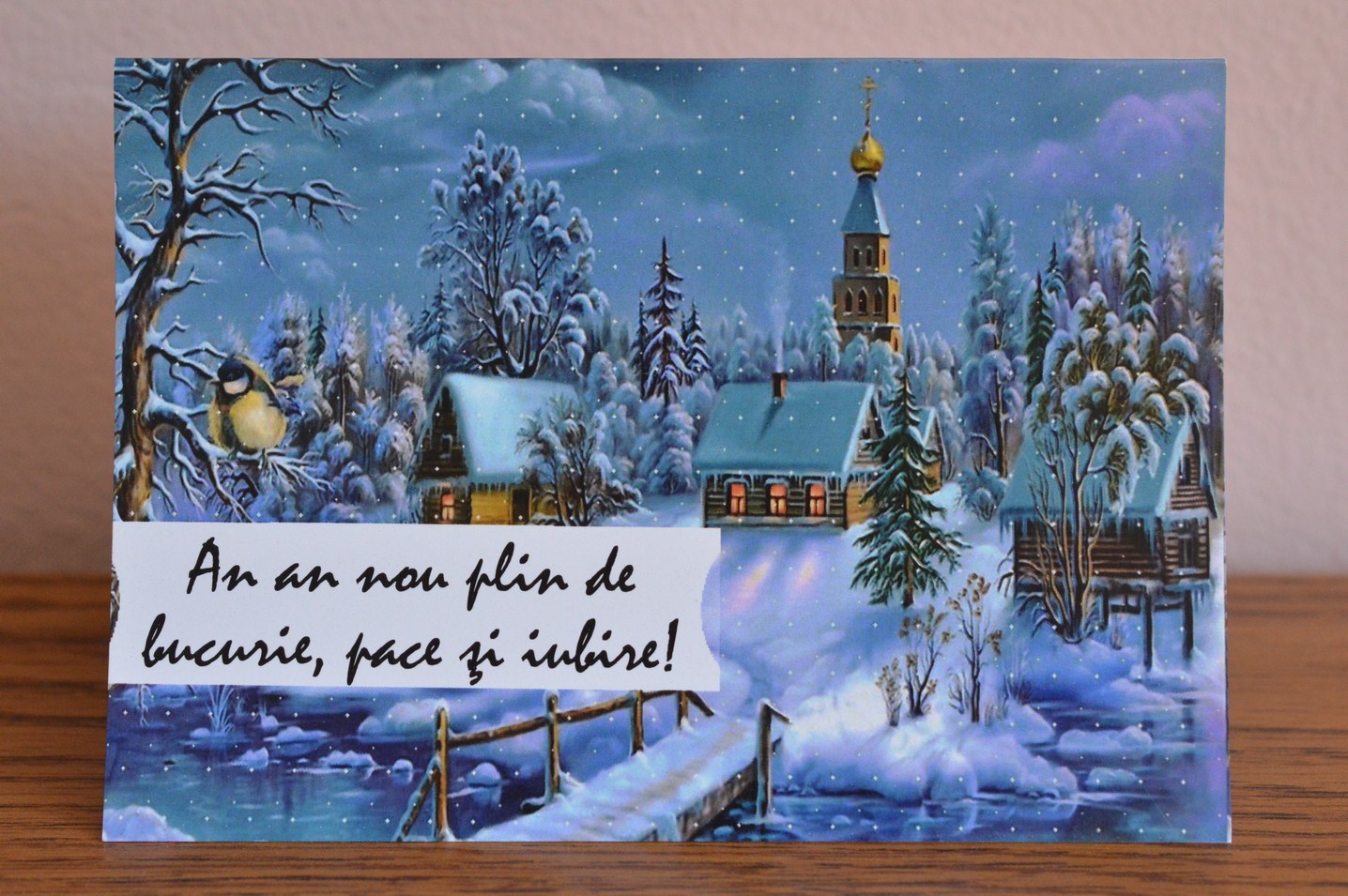 Felicitare A6 - An nou plin de bucurie, pace si iubire! Felicitare A6 - An nou plin de bucurie, pace si iubire!