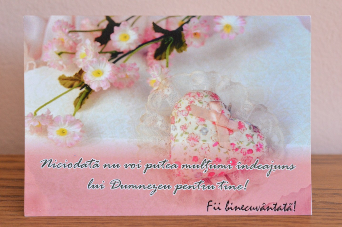 Felicitare A6 - Niciodata nu voi putea multumi Felicitare A6 - Niciodata nu voi putea multumi