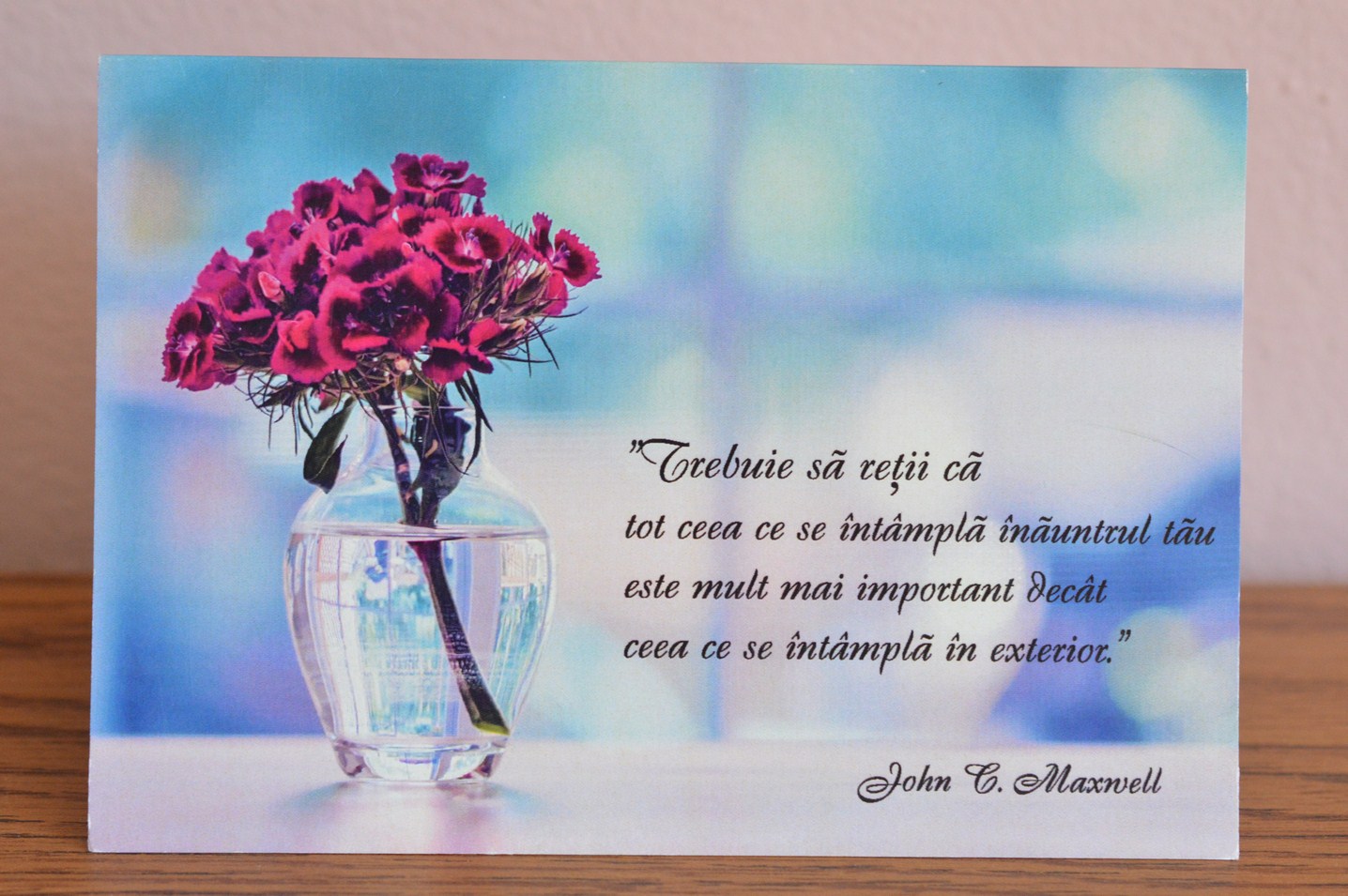 Felicitare A6 - Trebuie sa retii ca... Felicitare A6 - Trebuie sa retii ca...