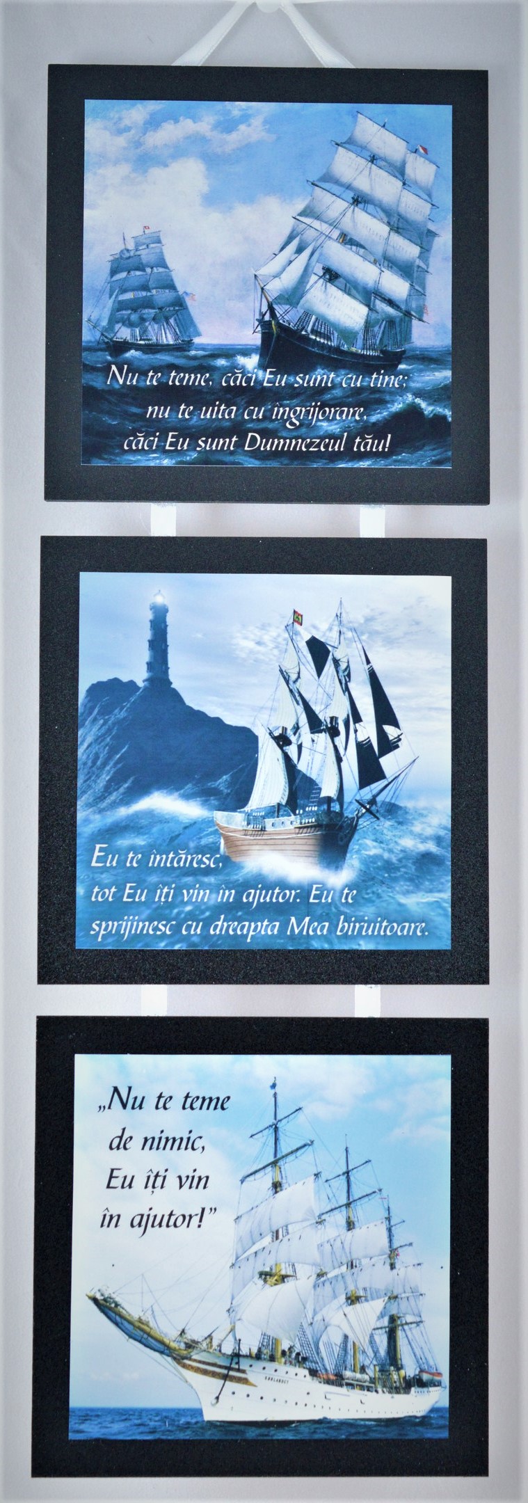 Set 3 mini tablouri - Nu te teme