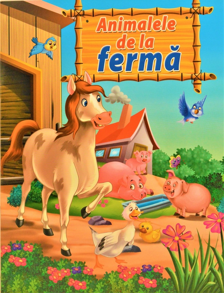 Animale de la ferma, 8 povestiri pentru copii