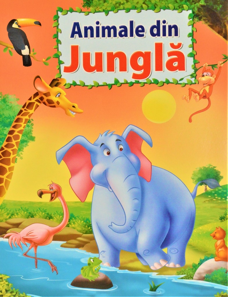 Animale din jungla, 8 povestiri pentru copii Animale din jungla, 8 povestiri pentru copii
