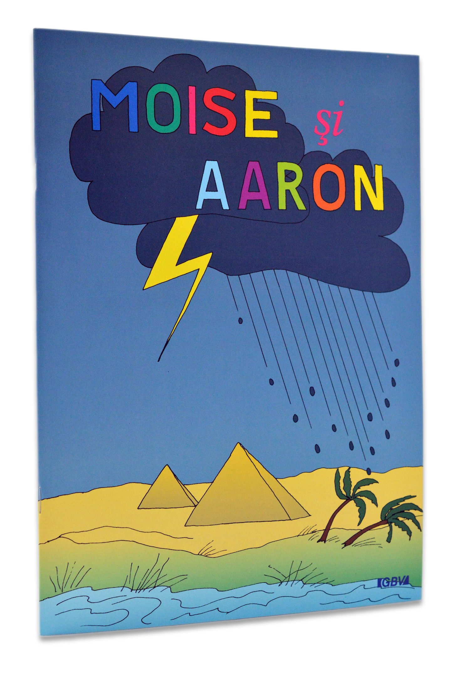 Povestiri biblice de colorat - Moise si Aaron Povestiri biblice de colorat - Moise si Aaron