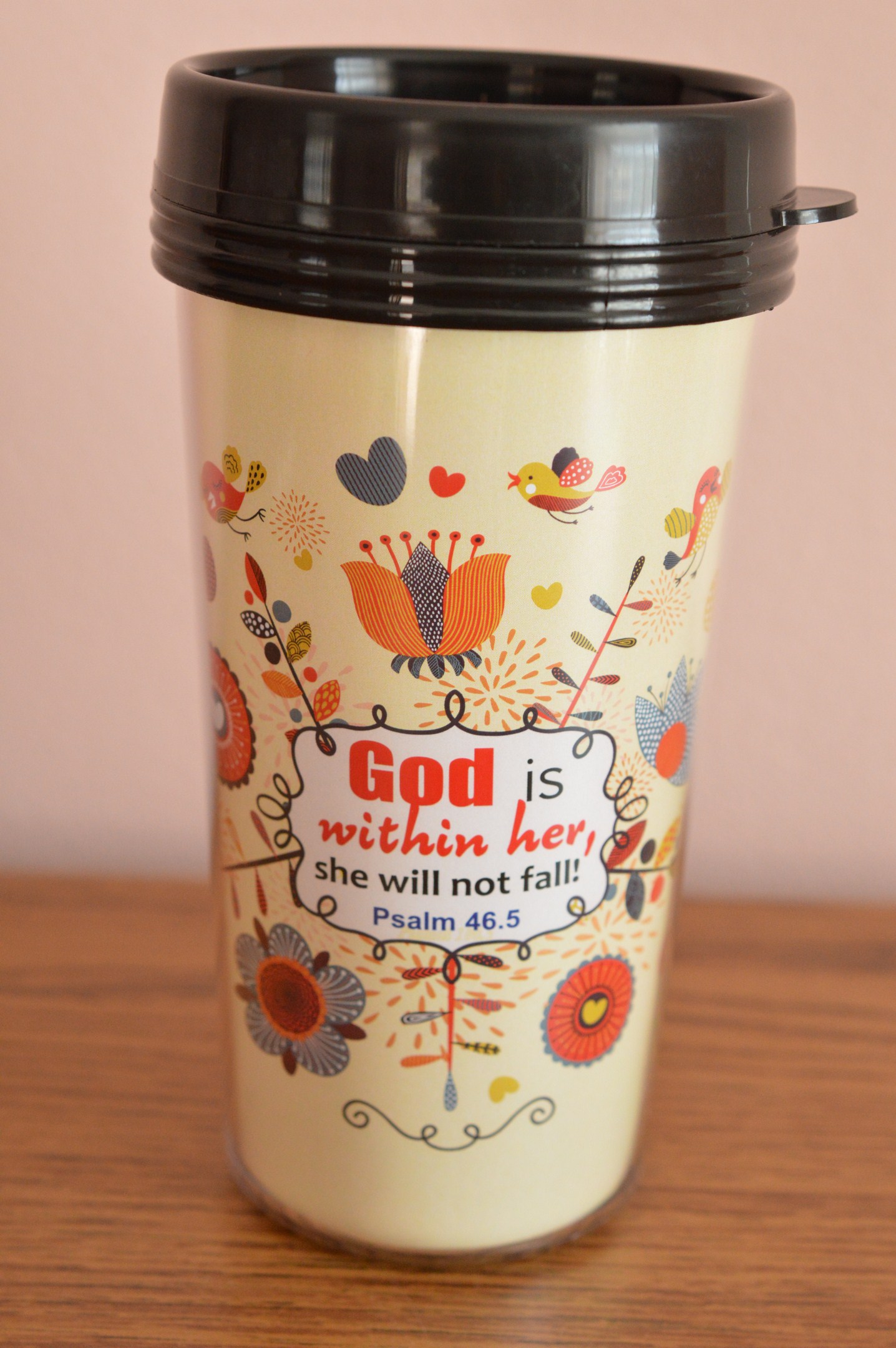 Cana termoizolanta -  God is within her (9x17cm) Cana termoizolanta -  God is within her (9x17cm)