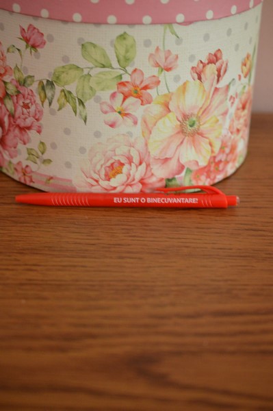 Pix cu mesaj crestin -Eu sunt o binecuvantare!(rosu) Pix cu mesaj crestin -Eu sunt o binecuvantare!(rosu)