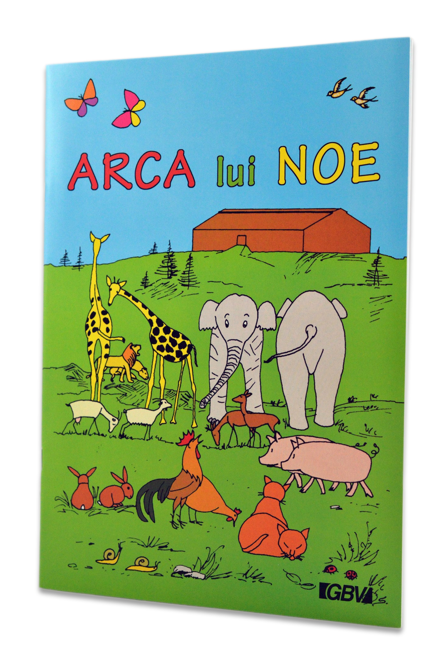 Povestiri biblice de colorat - Arca lui Noe Povestiri biblice de colorat - Arca lui Noe