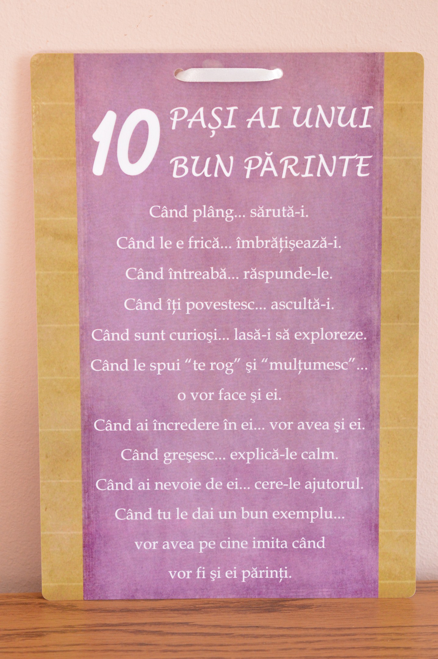 poster-10 pasi ai unui parinte poster-10 pasi ai unui parinte