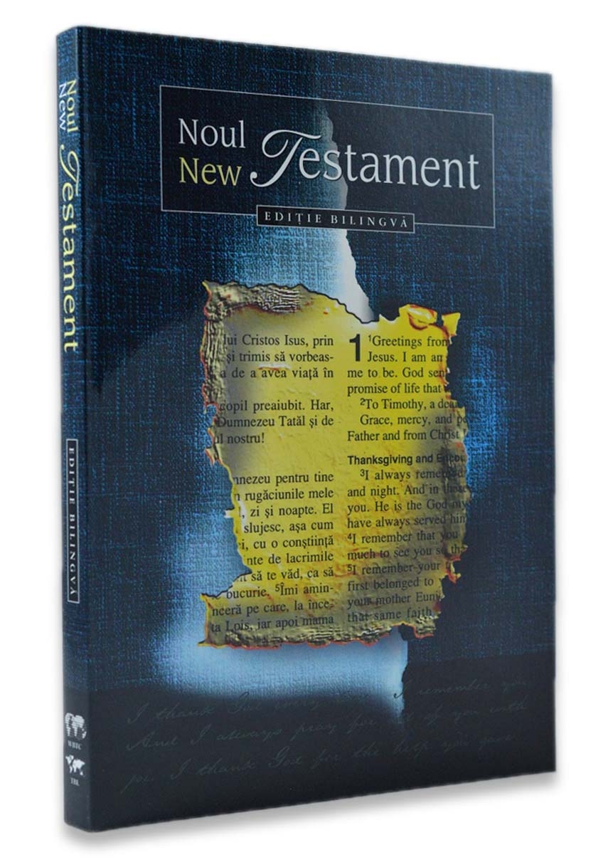 Noul Testament - New Testament - Editie bilingva romana-engleza, coperta flexibila Noul Testament - New Testament - Editie bilingva romana-engleza, coperta flexibila