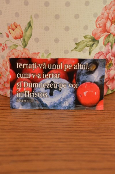 Carduri cu versete-Iertati-va unul pe altul Carduri cu versete-Iertati-va unul pe altul