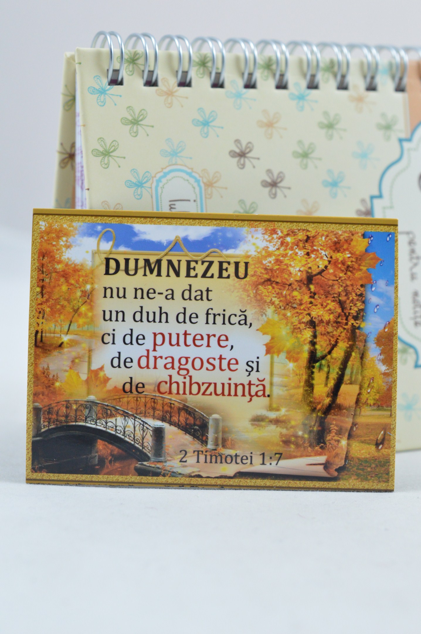 Magnet de frigider - Dumezeu nu ne-a dat un duh de frica Magnet de frigider - Dumezeu nu ne-a dat un duh de frica
