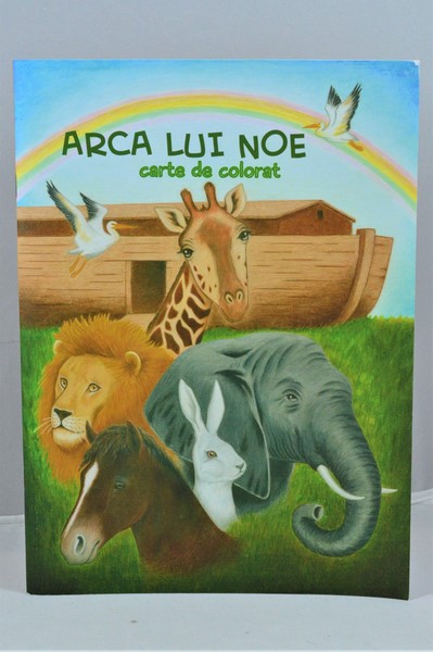 Arca lui Noe - Carte de colorat Arca lui Noe - Carte de colorat