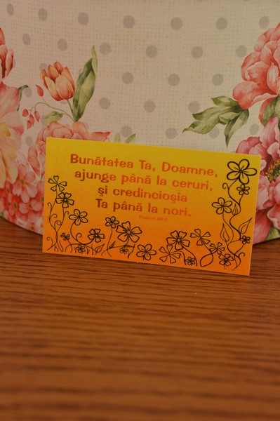 Carduri cu versete-Bunatatea Ta Carduri cu versete-Bunatatea Ta