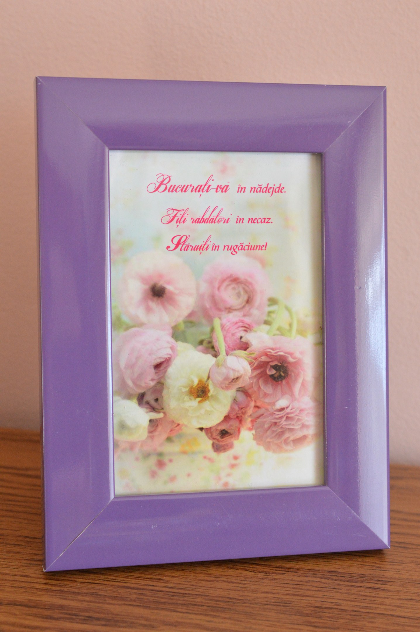 Tablou cu rama - Bucurati-va Tablou cu rama - Bucurati-va