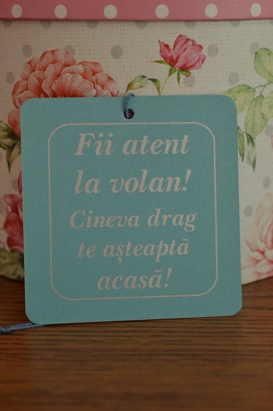 Ornament masina - Fii atent la volan! Ornament masina - Fii atent la volan!