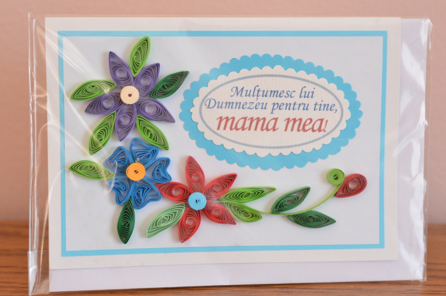 Felicitare Quilling - Mama (1) Felicitare Quilling - Mama (1)