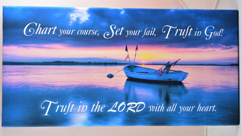 Tablou canvas - Truth in the Lord(25x50 cm) Tablou canvas - Truth in the Lord(25x50 cm)