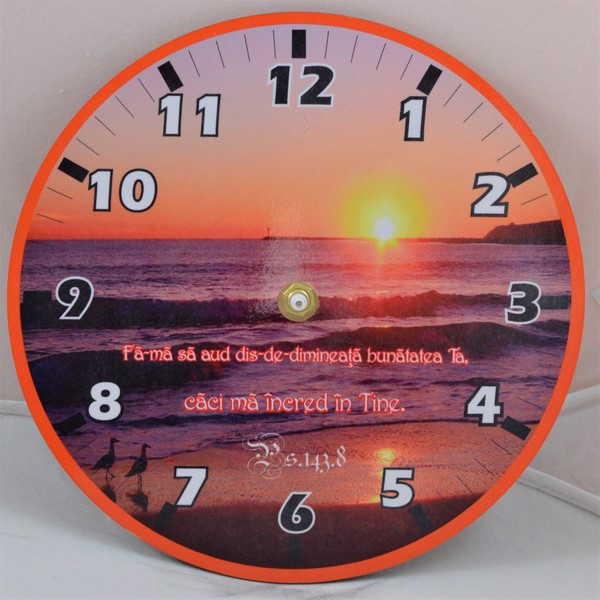Ceas de perete rotund -Fama sa aud - 20 cm Ceas de perete rotund -Fama sa aud - 20 cm