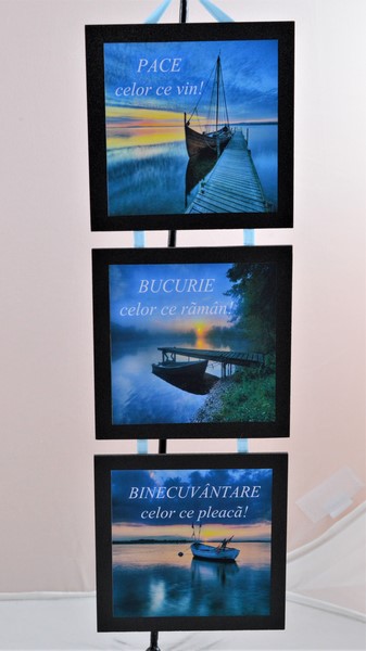 Set 3 mini tablouri - Pace celor ce vin! Set 3 mini tablouri - Pace celor ce vin!