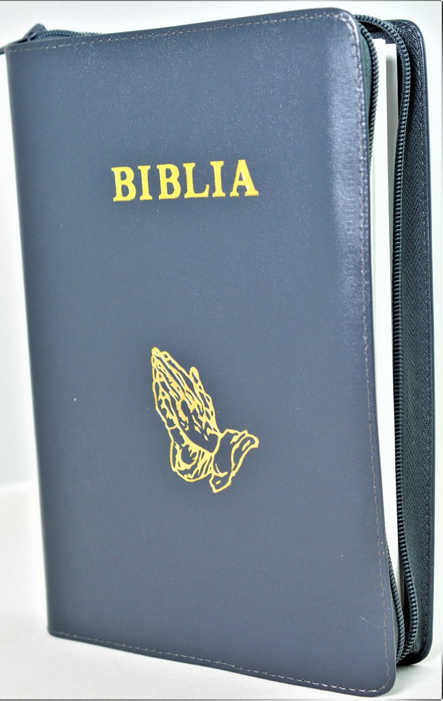 Szent Biblia - forditotta Karoli Gaspar (Biblia in lb. maghiara, marime mare, piele, gri inchis, fermoar) Szent Biblia - forditotta Karoli Gaspar (Biblia in lb. maghiara, marime mare, piele, gri inchis, fermoar)