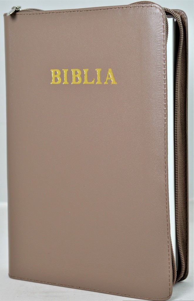 Szent Biblia - forditotta Karoli Gaspar (Biblia in lb. maghiara, marime mare, piele, kaki, fermoar) Szent Biblia - forditotta Karoli Gaspar (Biblia in lb. maghiara, marime mare, piele, kaki, fermoar)