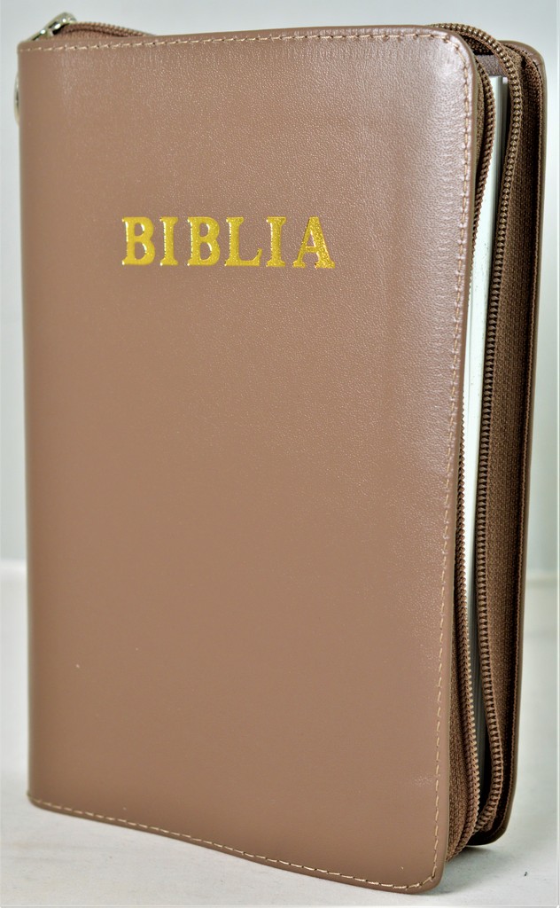 Szent Biblia - forditotta Karoli Gaspar (Biblia in lb. maghiara, marime medie, piele, kaki, fermoar) Szent Biblia - forditotta Karoli Gaspar (Biblia in lb. maghiara, marime medie, piele, kaki, fermoar)