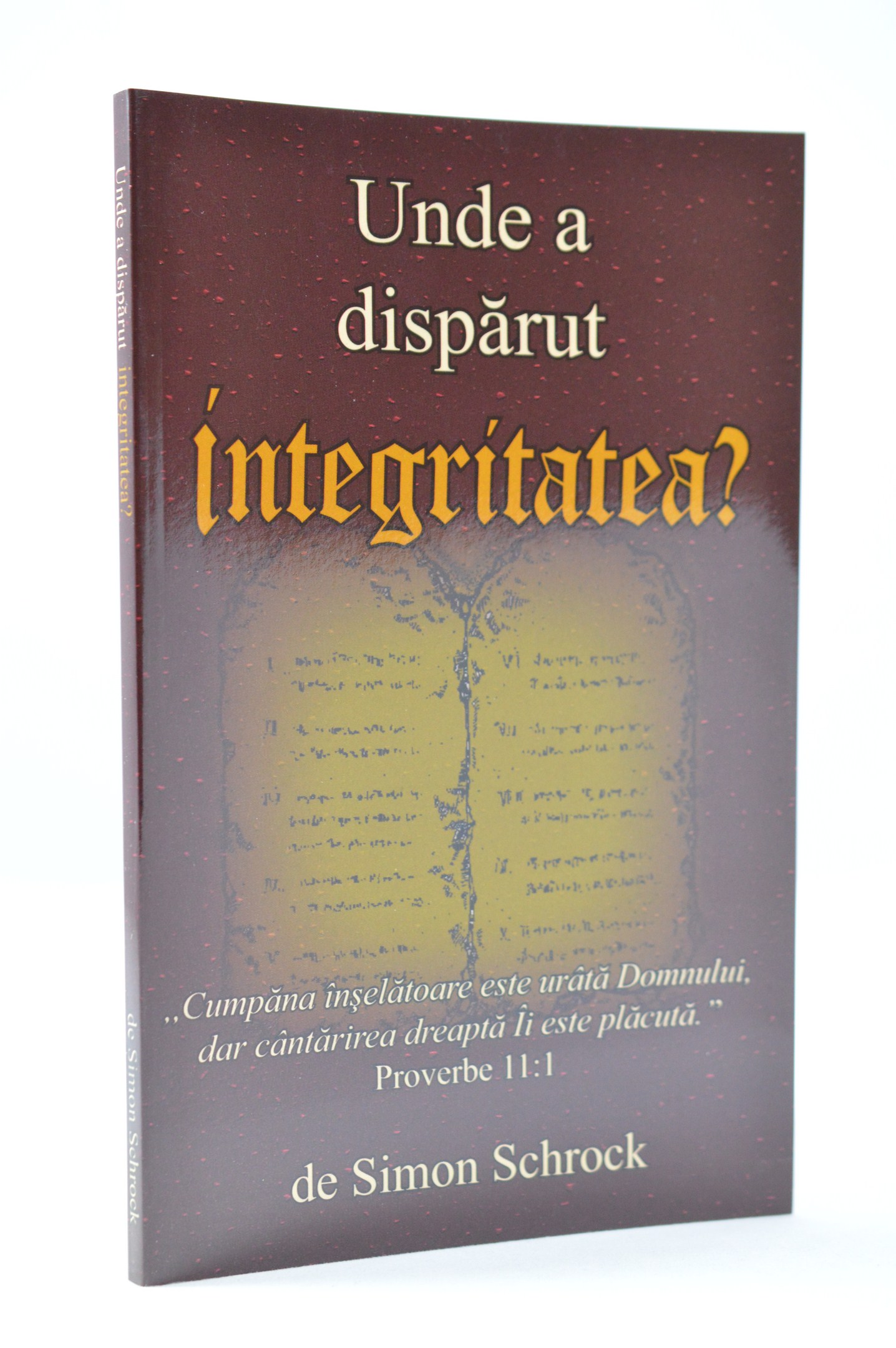 Unde a disparut integritatea ? Unde a disparut integritatea ?
