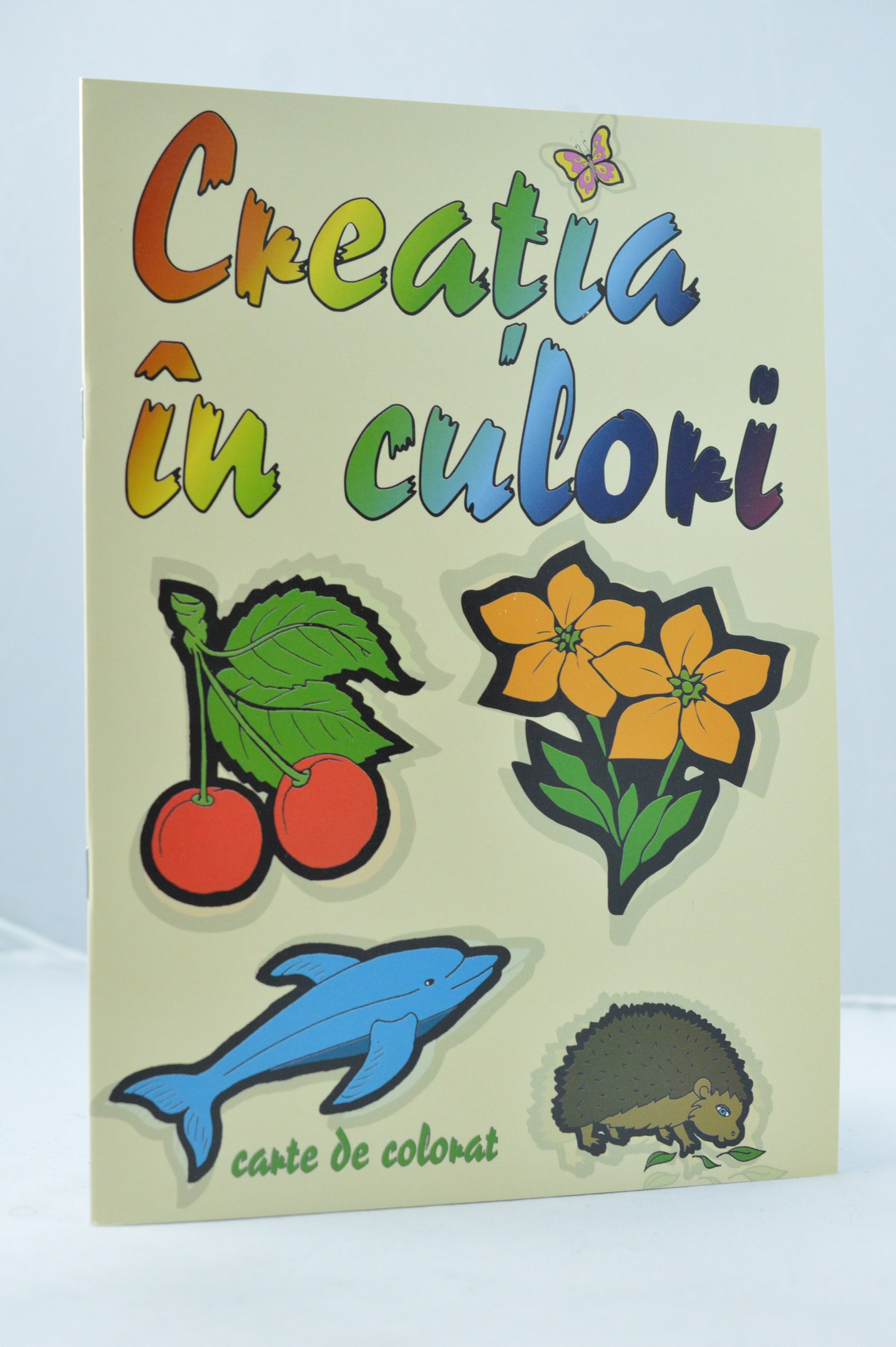 Creaţia în culori (Carte de colorat) Creaţia în culori (Carte de colorat)