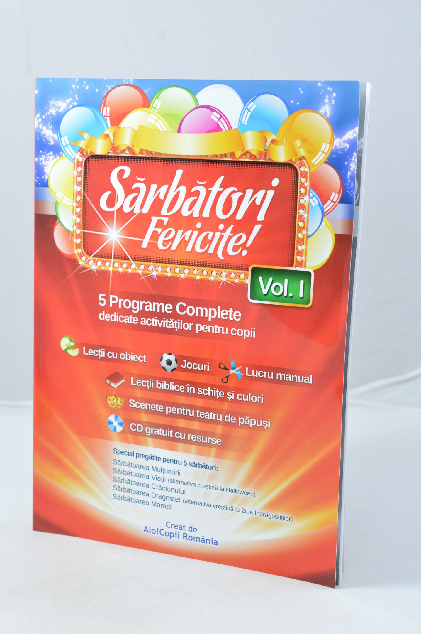 Sarbatori fericite! VOL. I - Programe dedicate activitatilor pentru copii