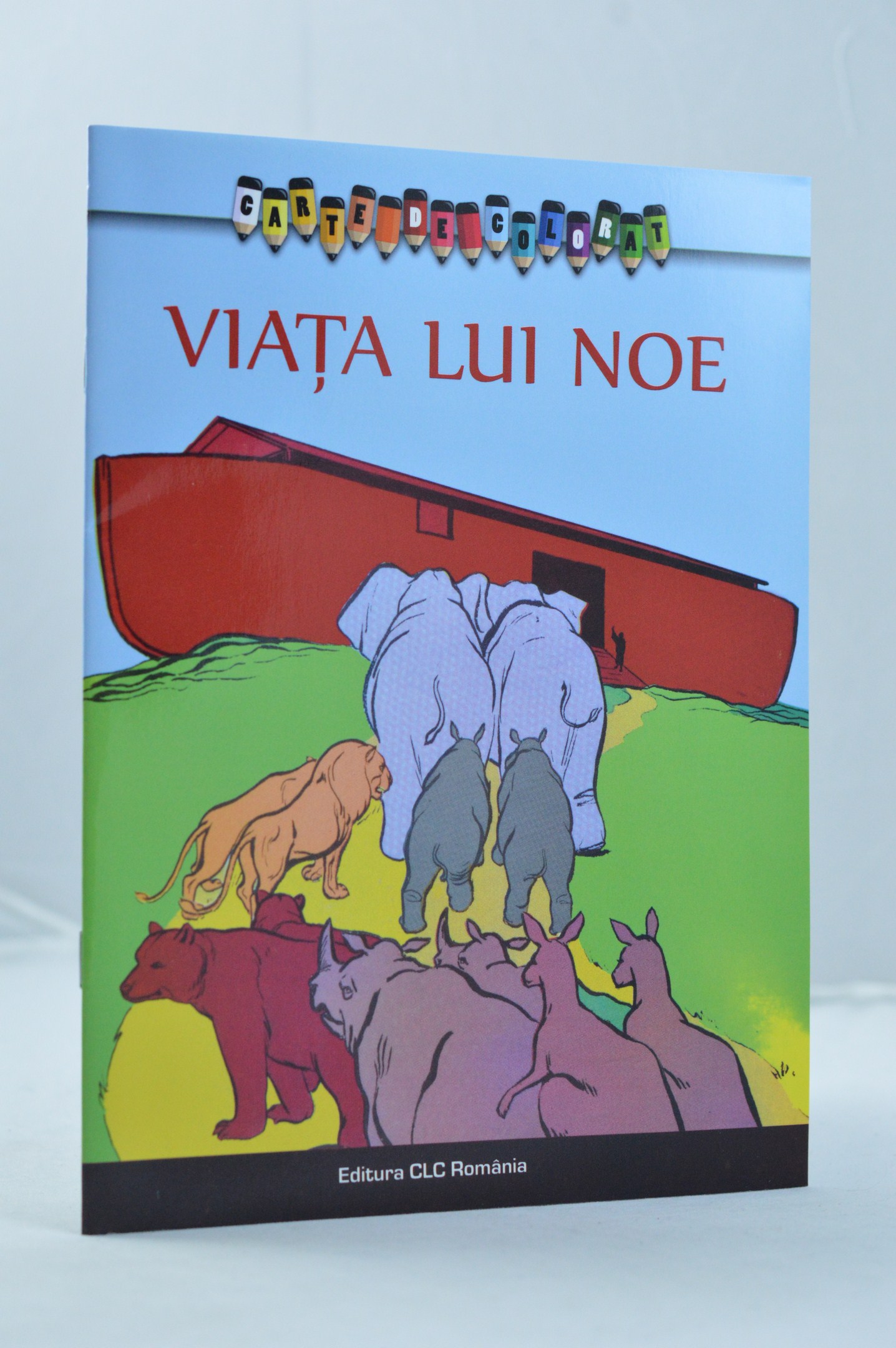 Povestiri biblice de colorat - Viaţa lui Noe Povestiri biblice de colorat - Viaţa lui Noe