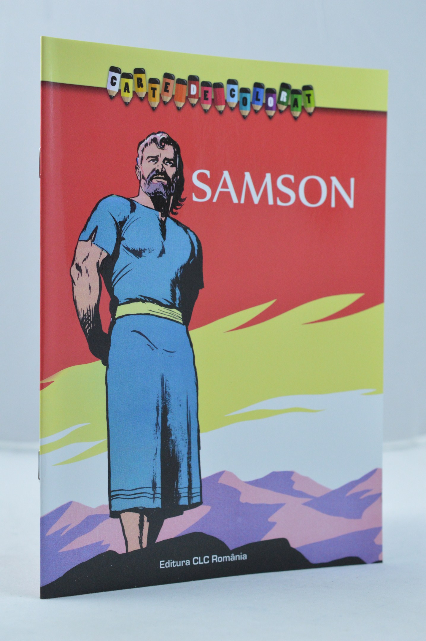 Povestiri biblice pentru copii de colorat - Samson Povestiri biblice pentru copii de colorat - Samson