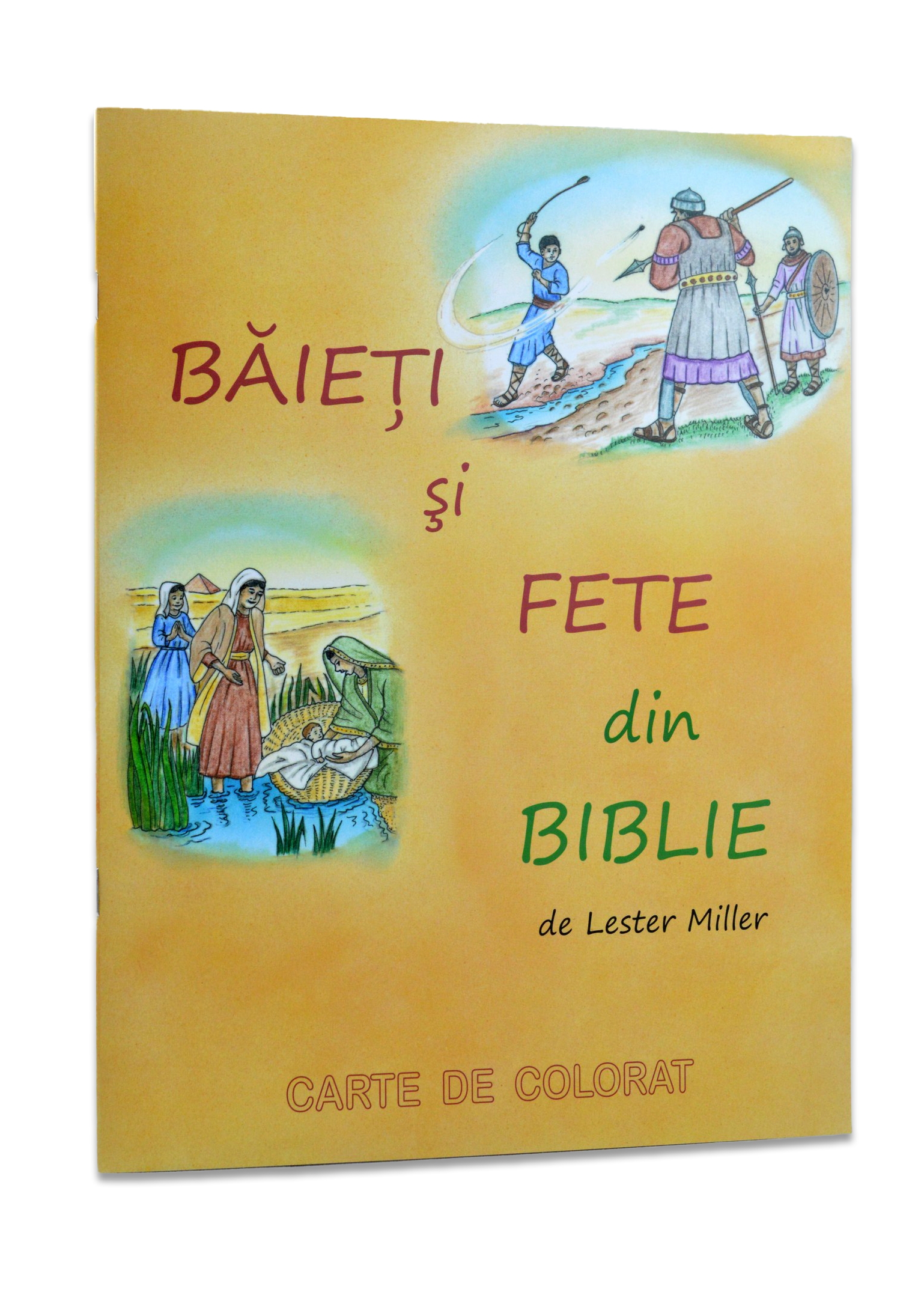 Baieti si fete din Biblie - carte de colorat Baieti si fete din Biblie - carte de colorat