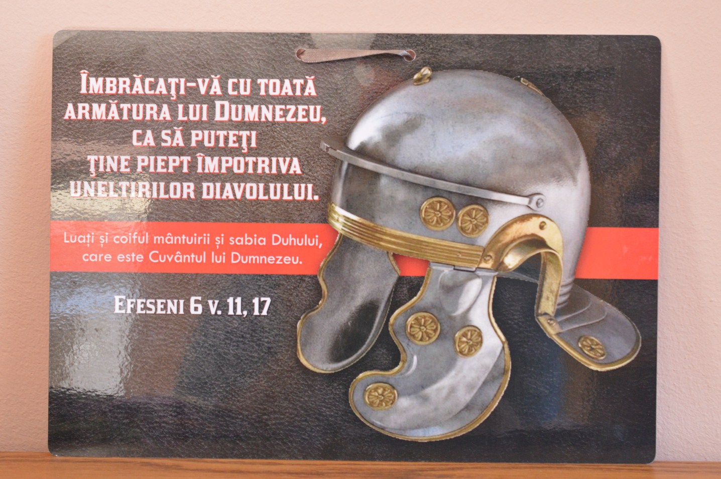 poster- Îmbracati-va cu toata armatura lui Dumnezeu poster- Îmbracati-va cu toata armatura lui Dumnezeu