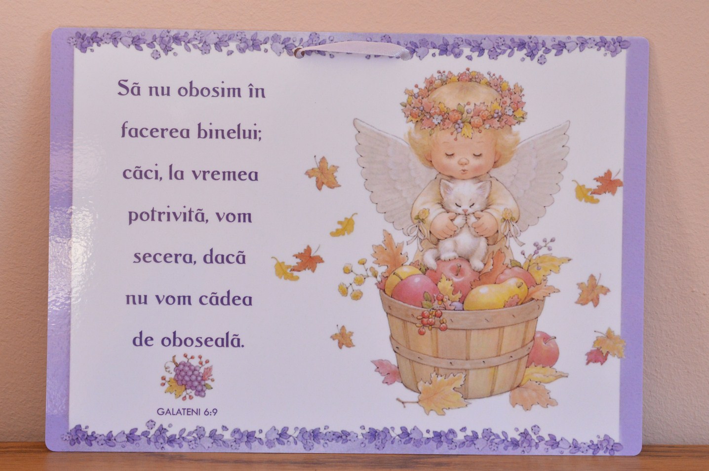 poster- Sa nu obosim in facerea binelui