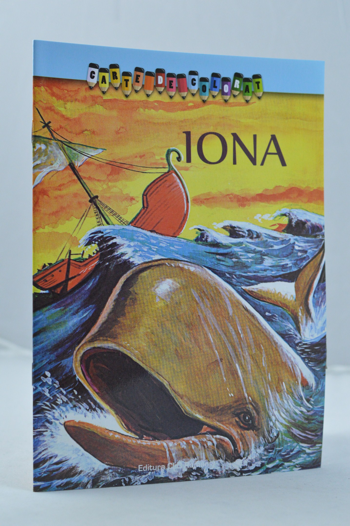 Povestiri biblice de colorat pentru copii- Iona Povestiri biblice de colorat pentru copii- Iona