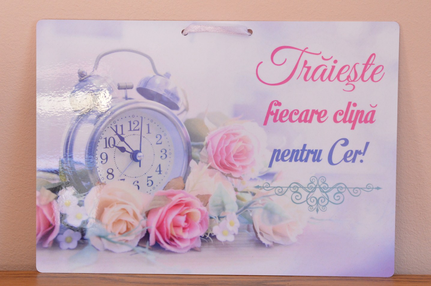 poster- Traieste fiecare clipa pentru cer!