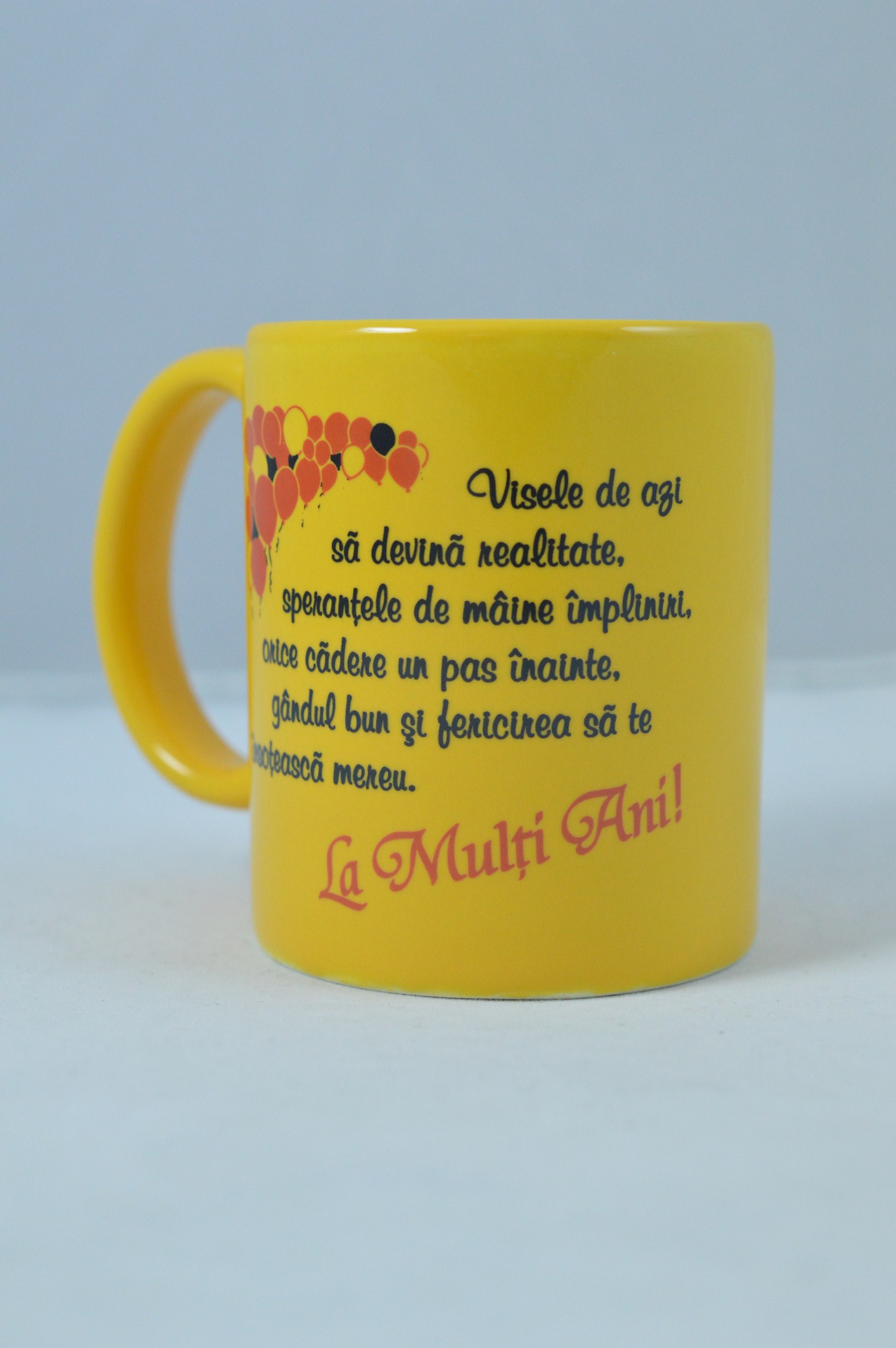 Cana cu mesaj crestin - Visele de azi sa devina realitate (galben) Cana cu mesaj crestin - Visele de azi sa devina realitate (galben)