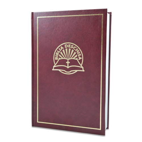 Biblia Deschisa - biblie de studiu, format mare, coperta cartonata, visinie