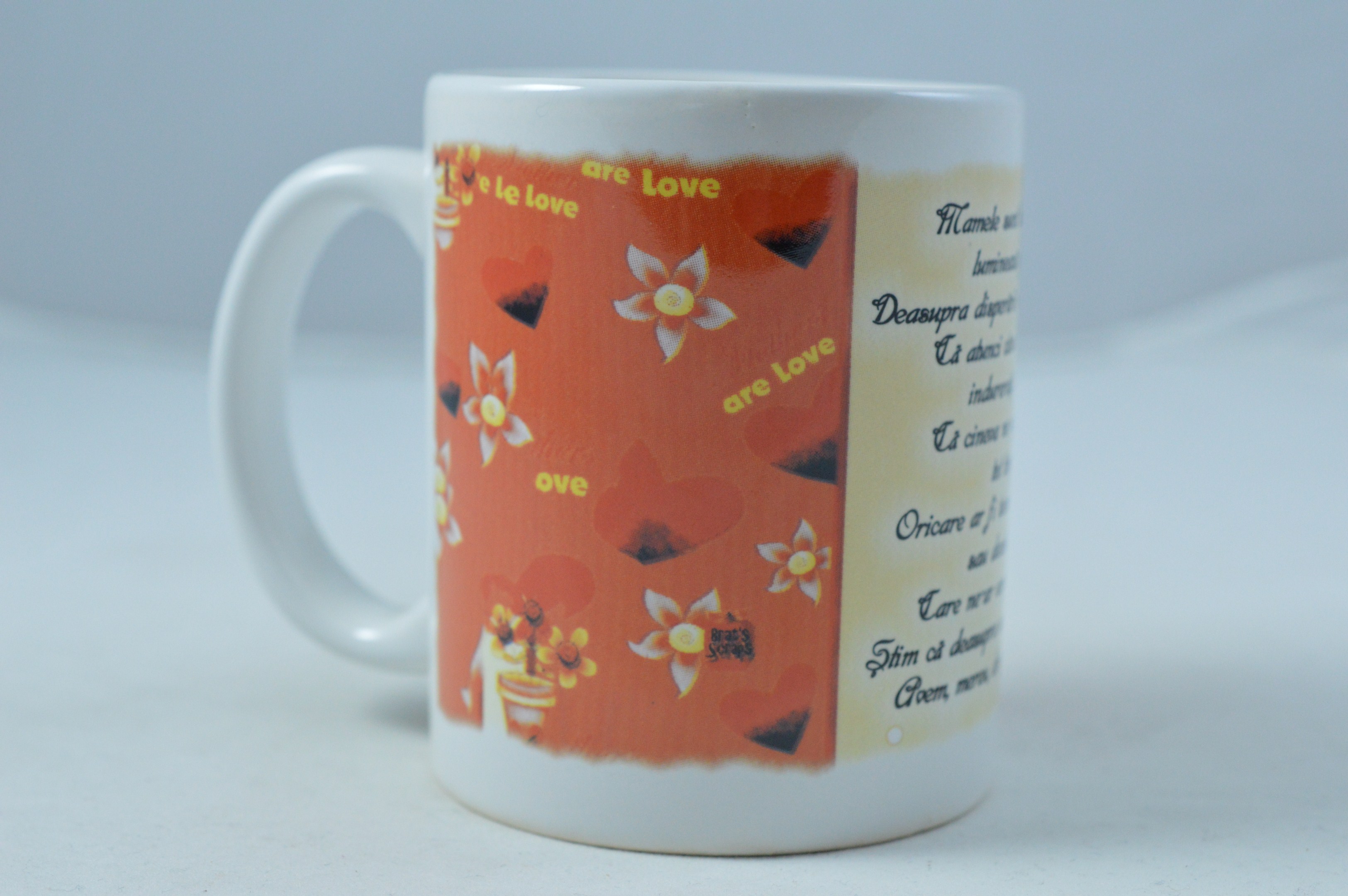 Cana cu mesaj crestin - Mamele sunt luna care lumineaza pamantul Cana cu mesaj crestin - Mamele sunt luna care lumineaza pamantul