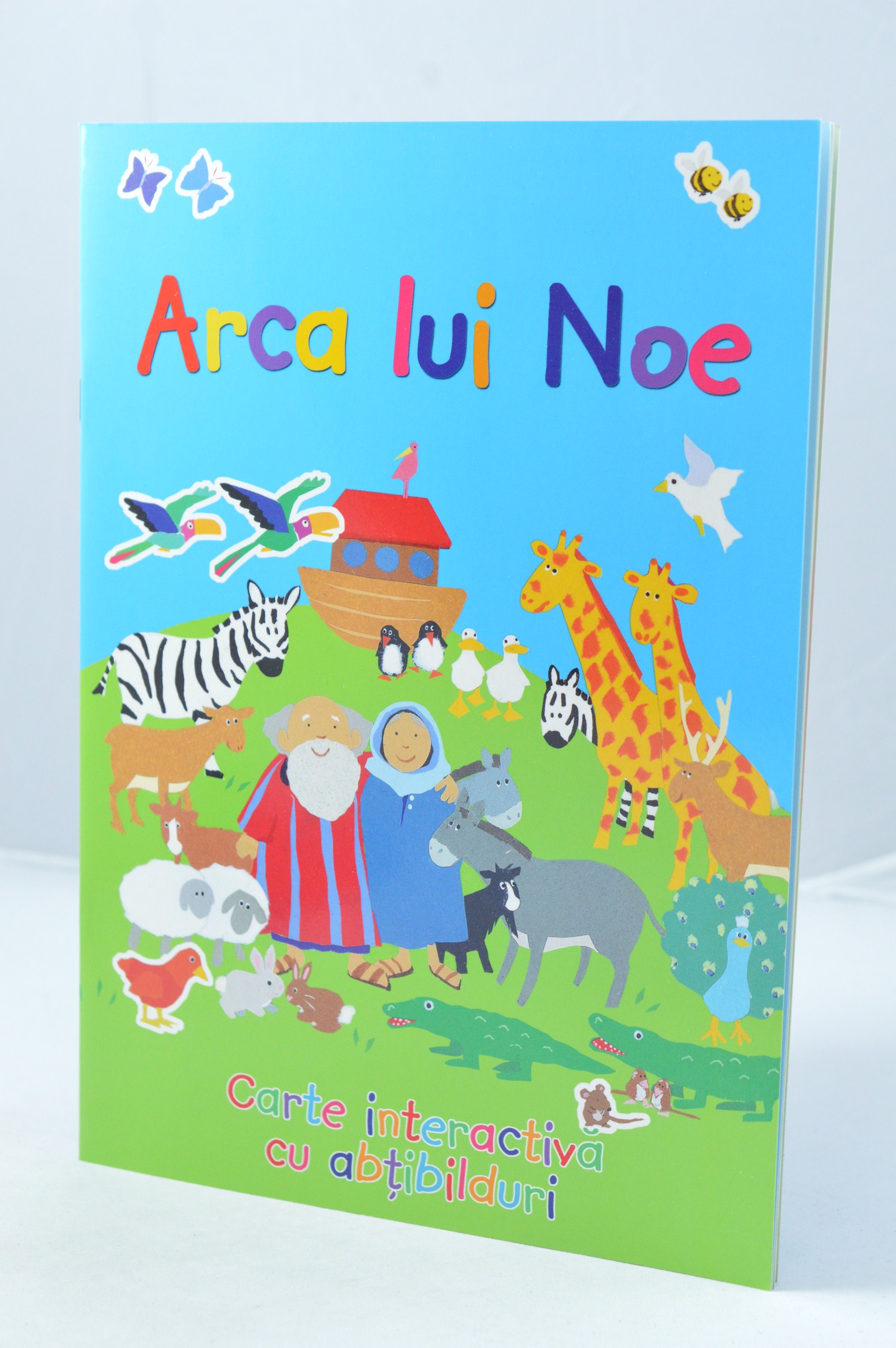 Arca lui Noe (carte interactiva cu abtibilduri)