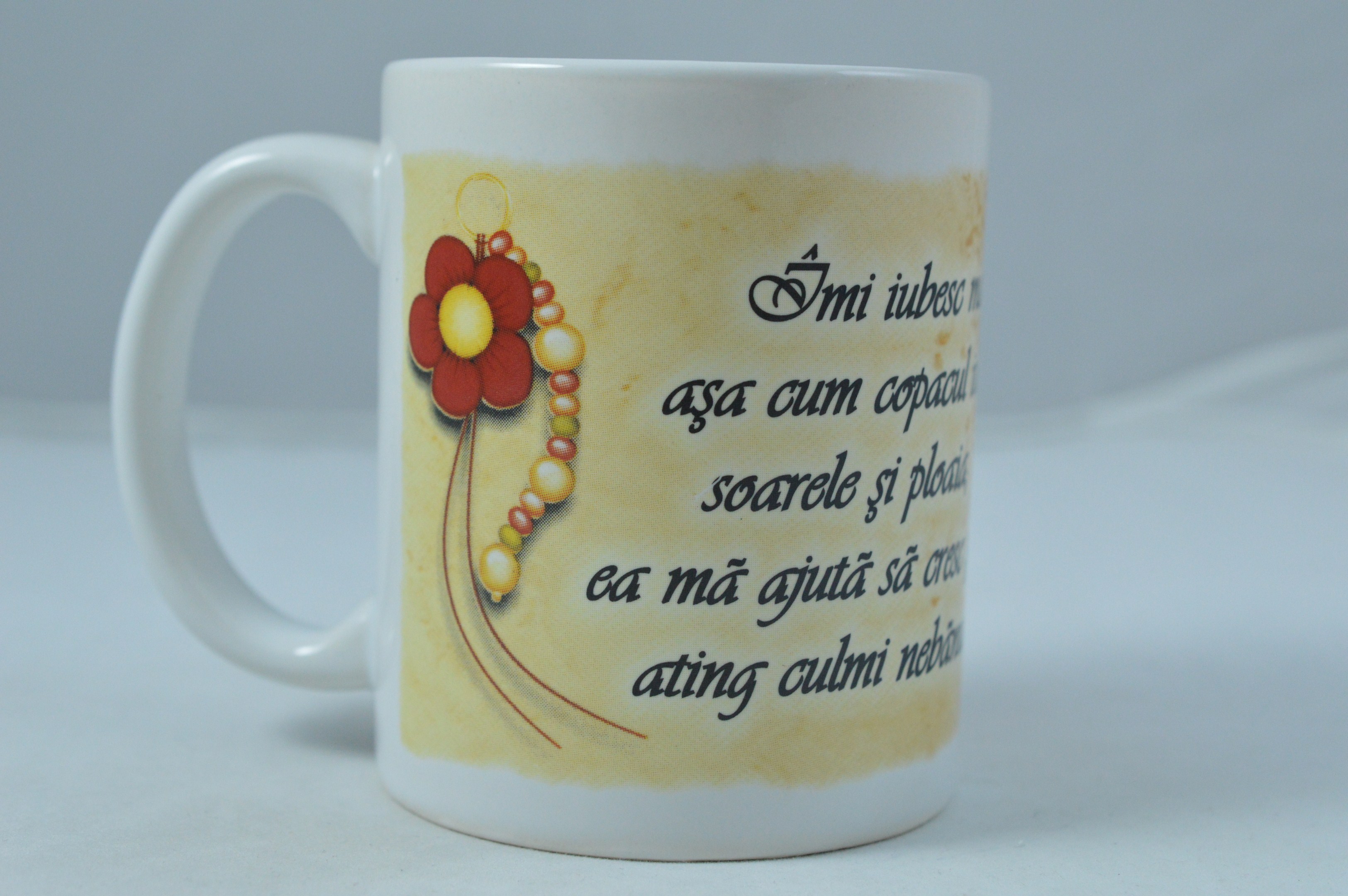 Cana cu mesaj crestin - Imi iubesc mama Cana cu mesaj crestin - Imi iubesc mama