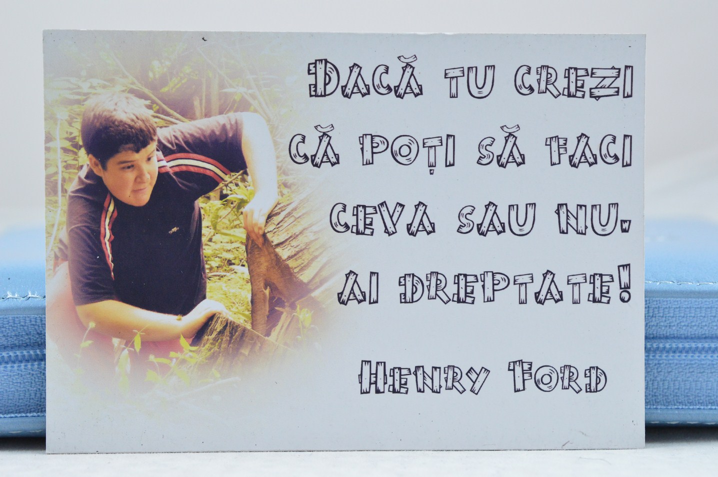 Magnet de frigider - Daca  tu crezi ca poti sa faci ceva sau nu,ai dreptate Magnet de frigider - Daca  tu crezi ca poti sa faci ceva sau nu,ai dreptate