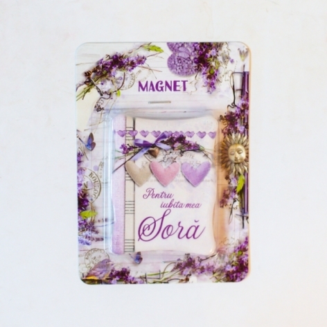 Magnet ceramic - Iubita mea sora Magnet ceramic - Iubita mea sora