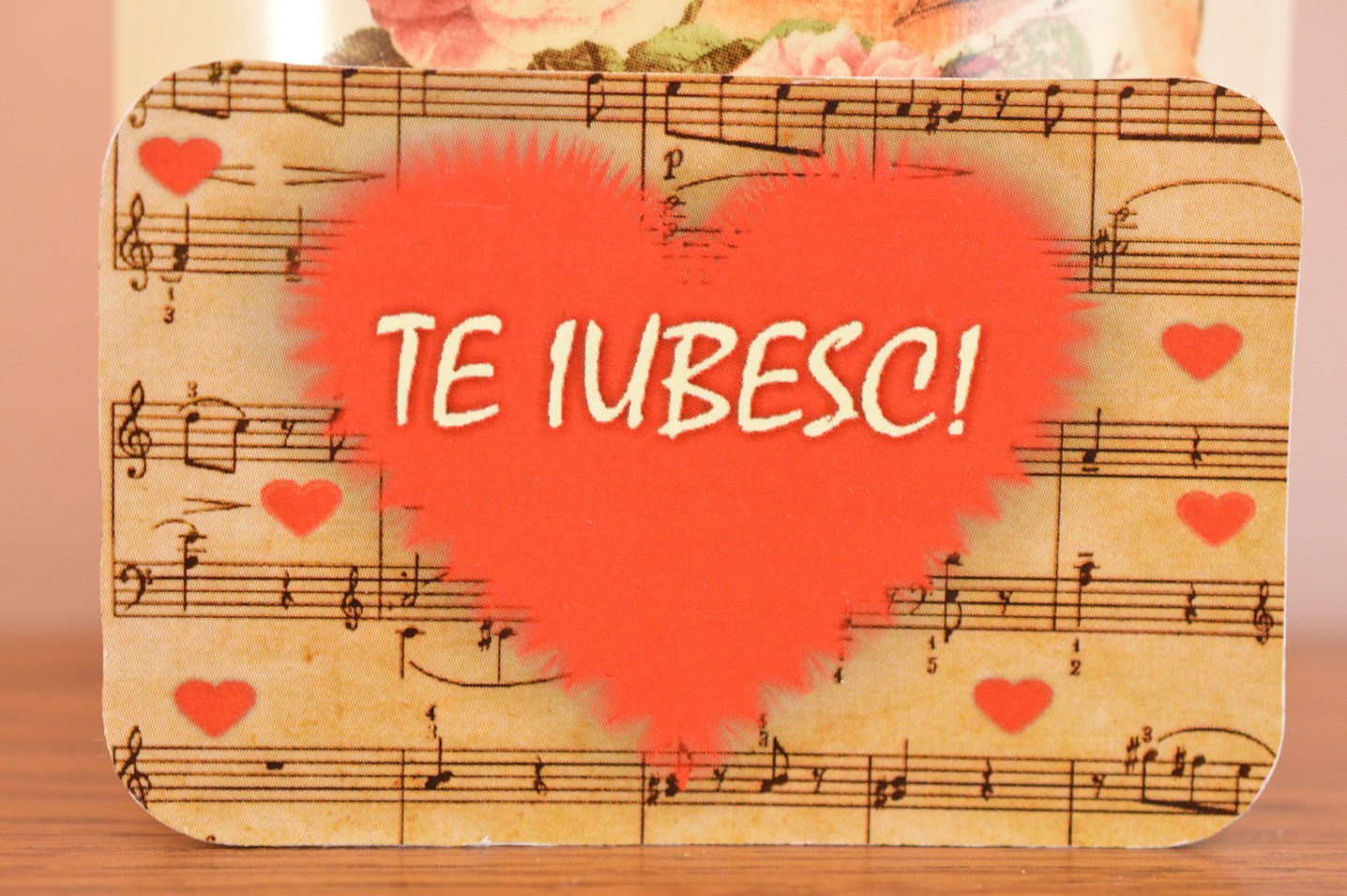 Magnet de frigider - Te iubesc! Magnet de frigider - Te iubesc!