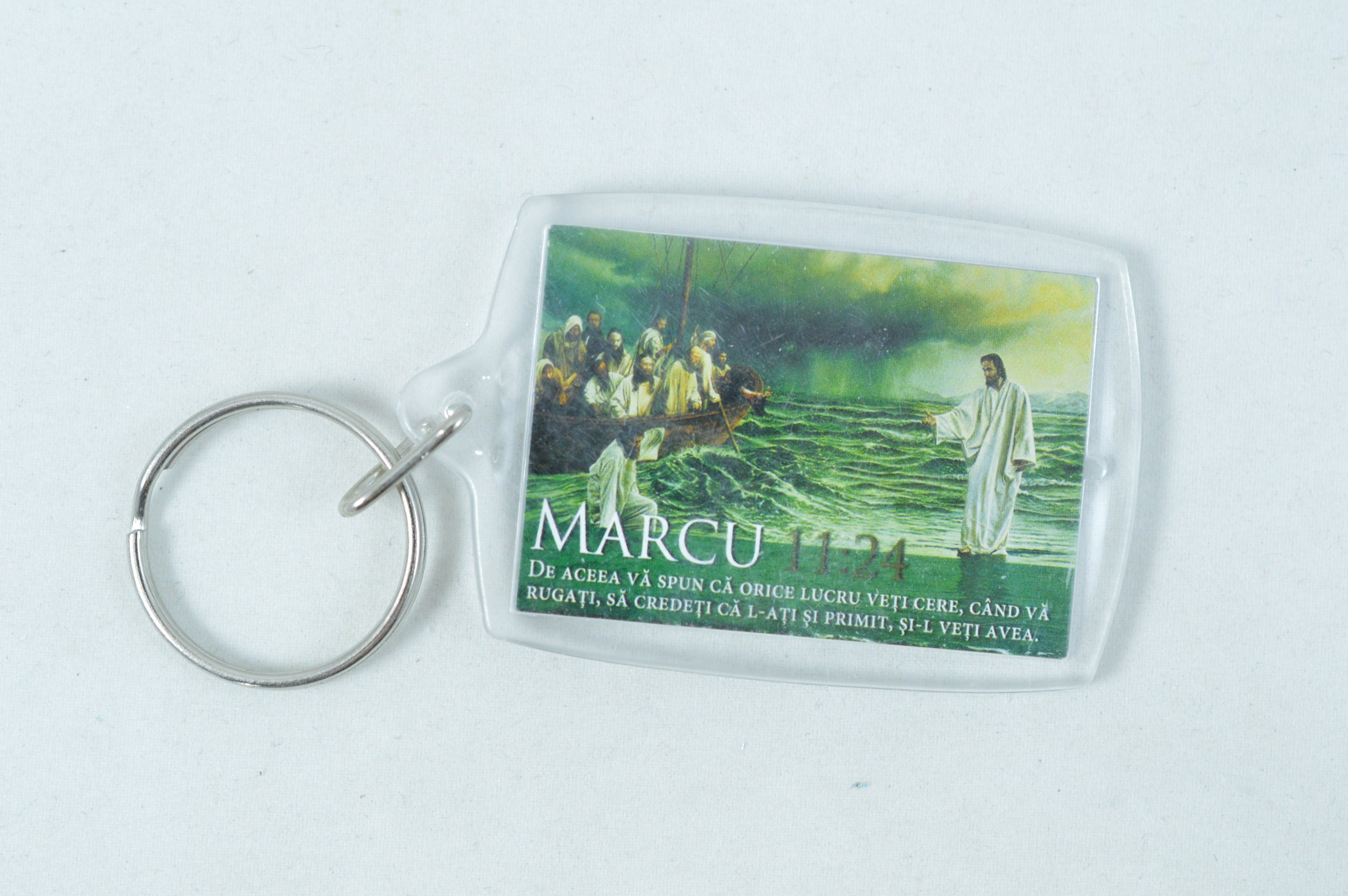 Breloc din plastic - De aceea va spun/ Cel mai mare dintre voi Breloc din plastic - De aceea va spun/ Cel mai mare dintre voi