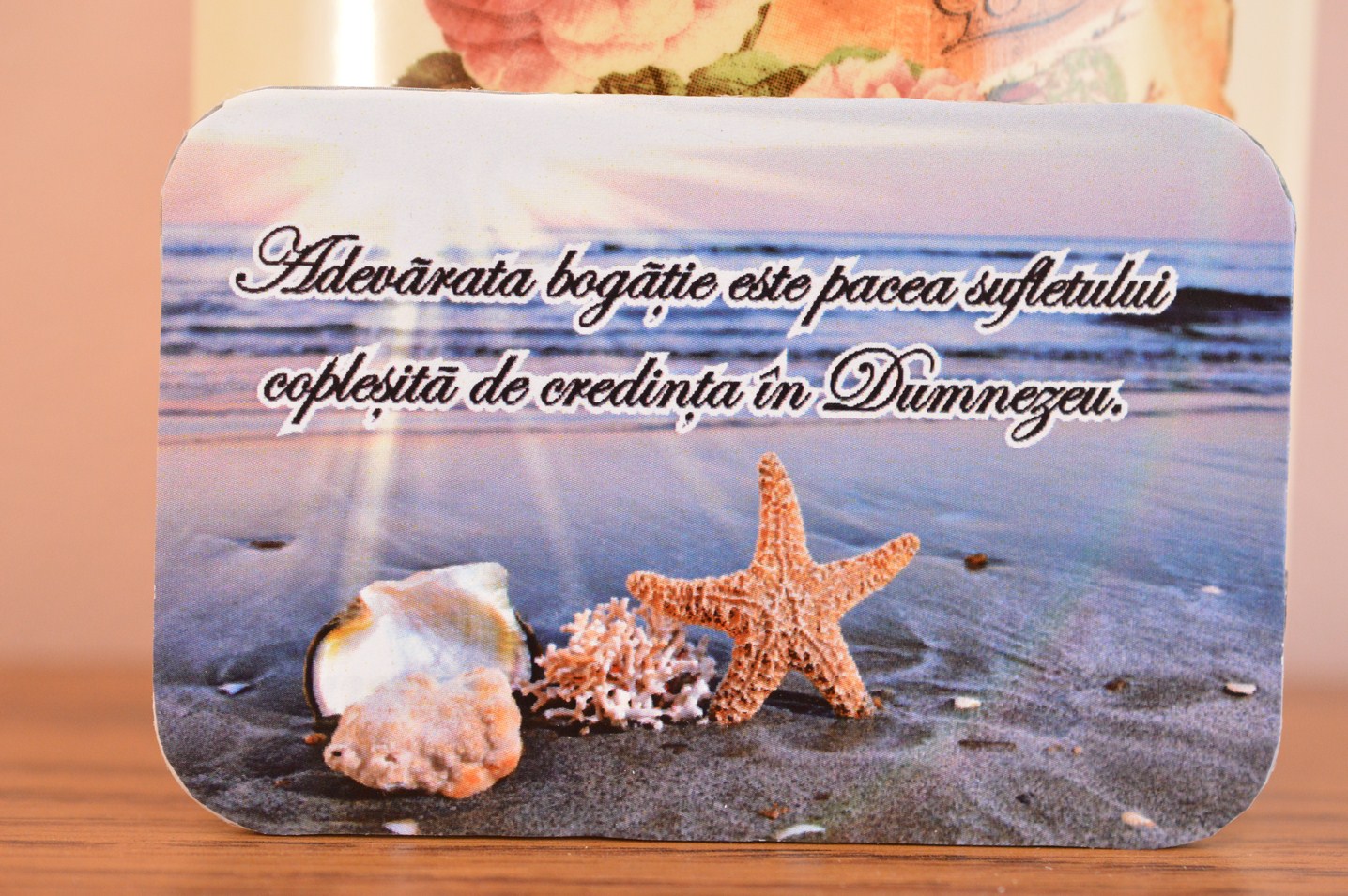 Magnet de frigider - Adevarata bogatie Magnet de frigider - Adevarata bogatie